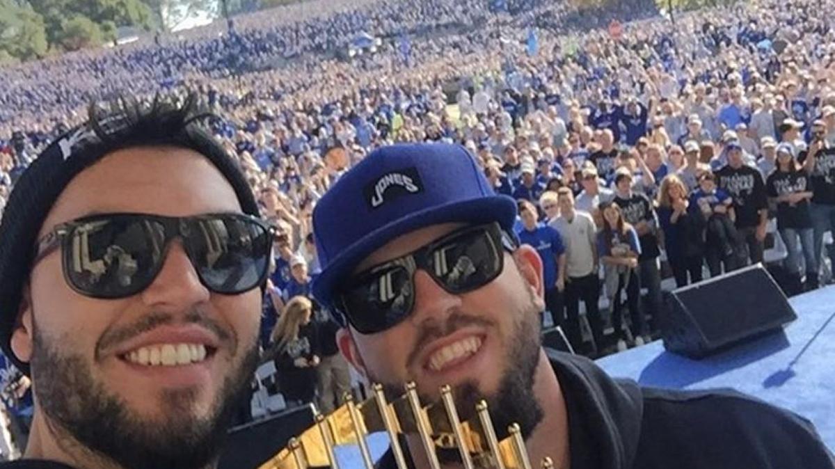 Eric Hosmer, Mike Moustakas and tens of thousands of Royals fans.