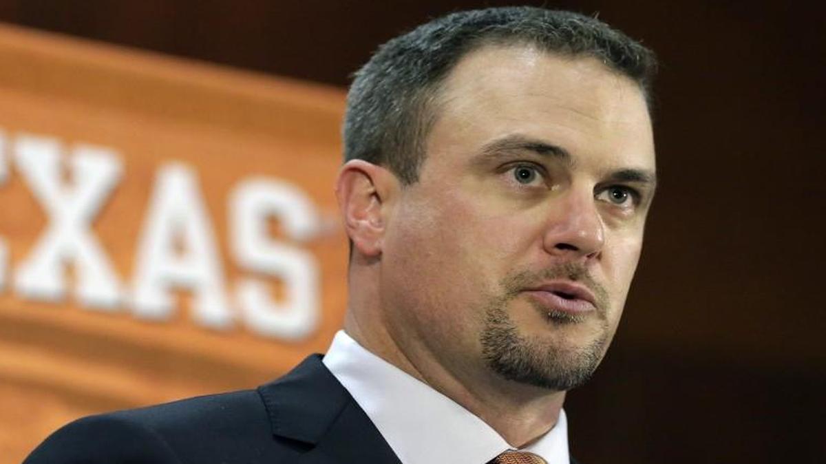 Texas football coach Tom Herman.