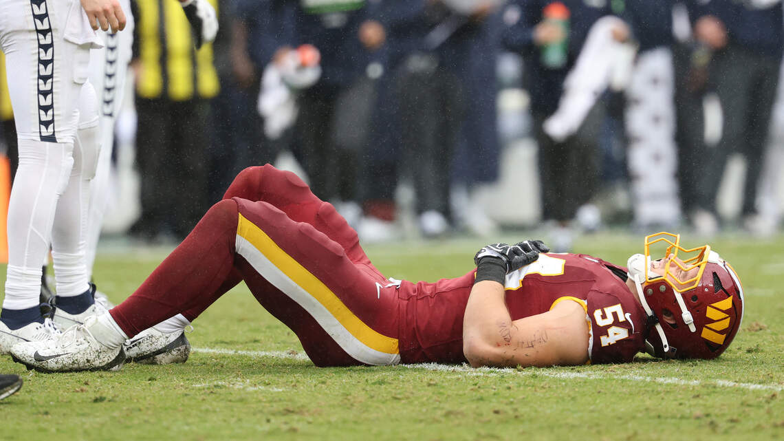 Former Chiefs linebacker Leo Chenal suffers scary injury in Commanders’ game