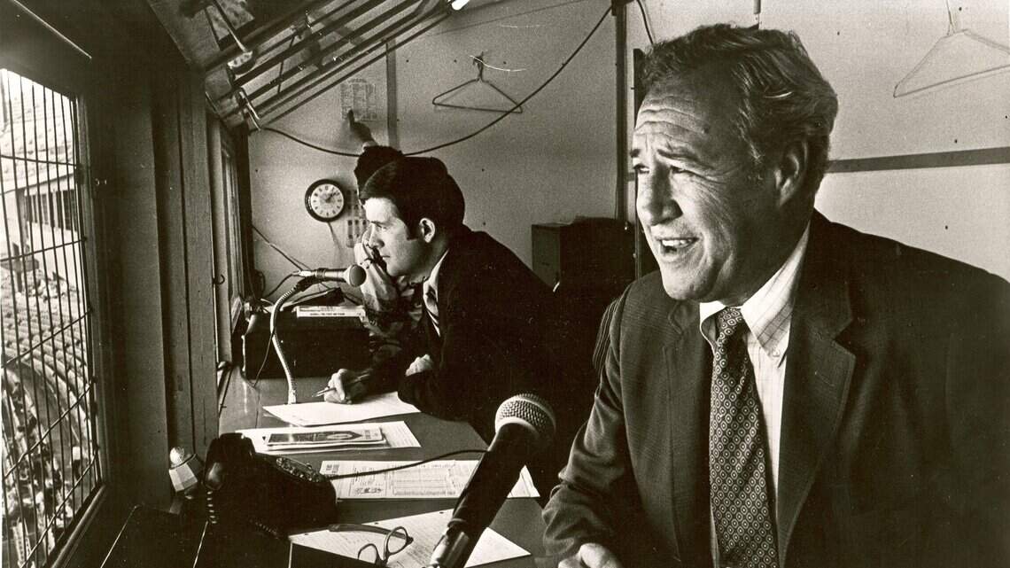 Late Kansas City Royals broadcaster is finalist for Hall of Fame award