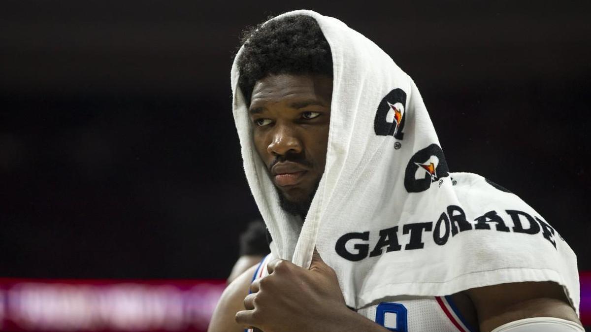 Philadelphia 76ers center Joel Embiid.