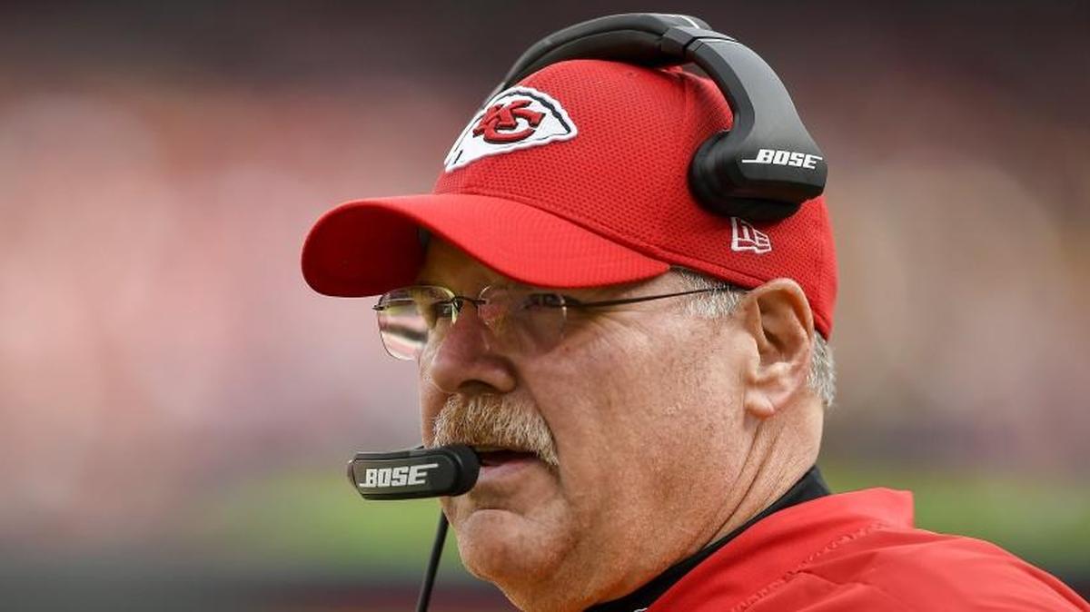 Kansas City Chiefs head coach Andy Reid.