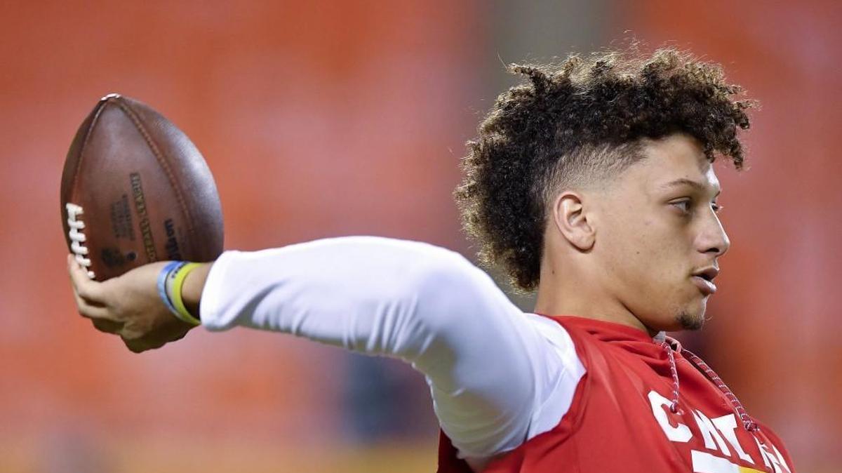 Kansas City Chiefs quarterback Patrick Mahomes.