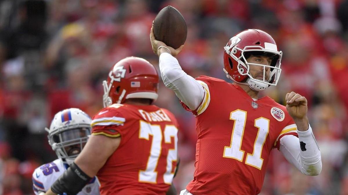Kansas City Chiefs quarterback Alex Smith.