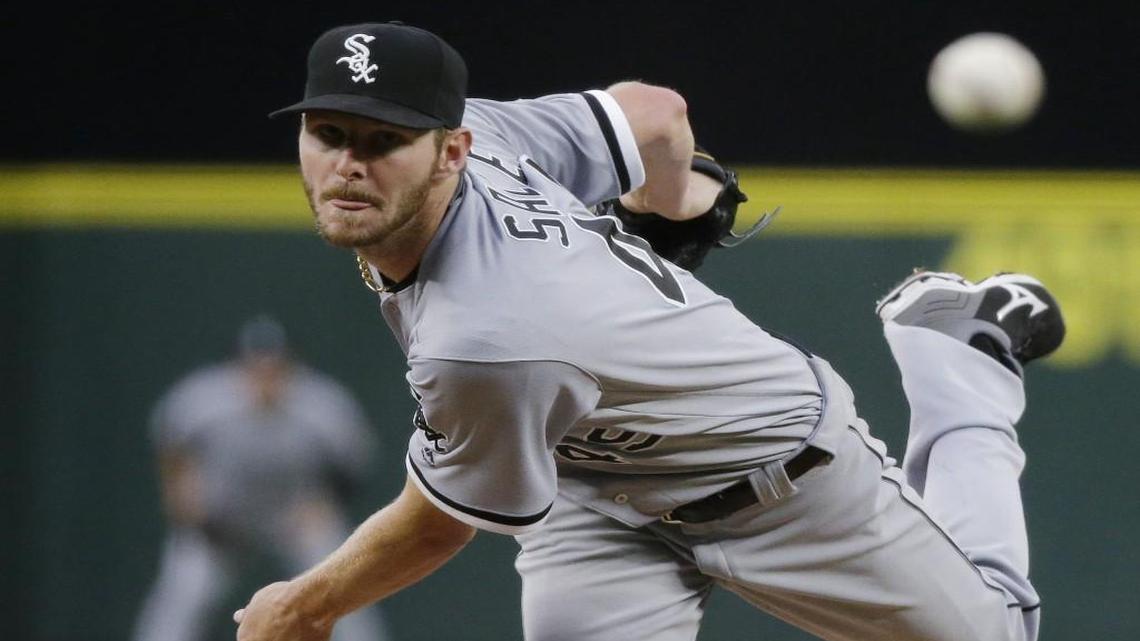 Chicago White Sox starting pitcher Chris Sale.