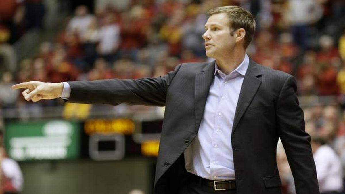 
Iowa State coach Fred Hoiberg.
