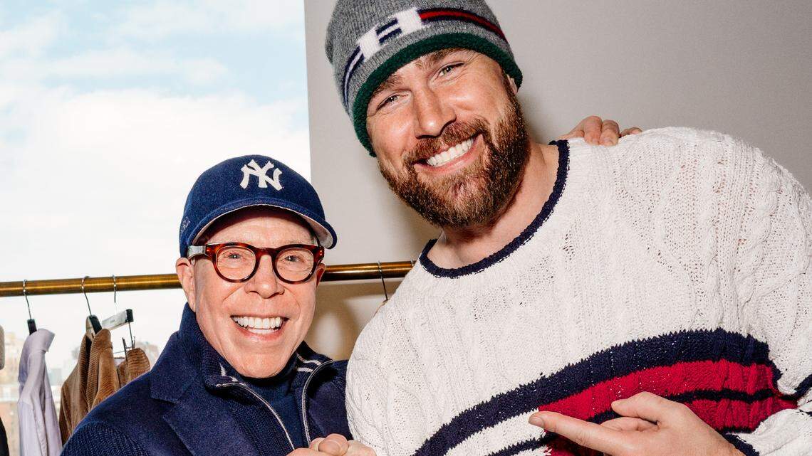 Travis Kelce’s creative deal with Tommy Hilfiger includes a Chiefs game-day twist