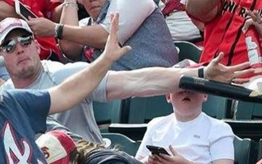 Shaun Cunningham save his son from an injury.