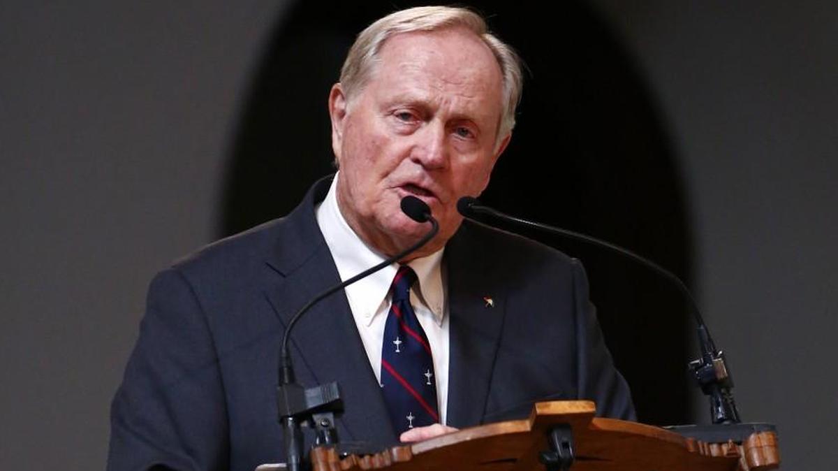 Golfer Jack Nicklaus.