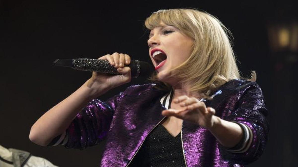 
Taylor Swift performed at the Sprint Center last month
