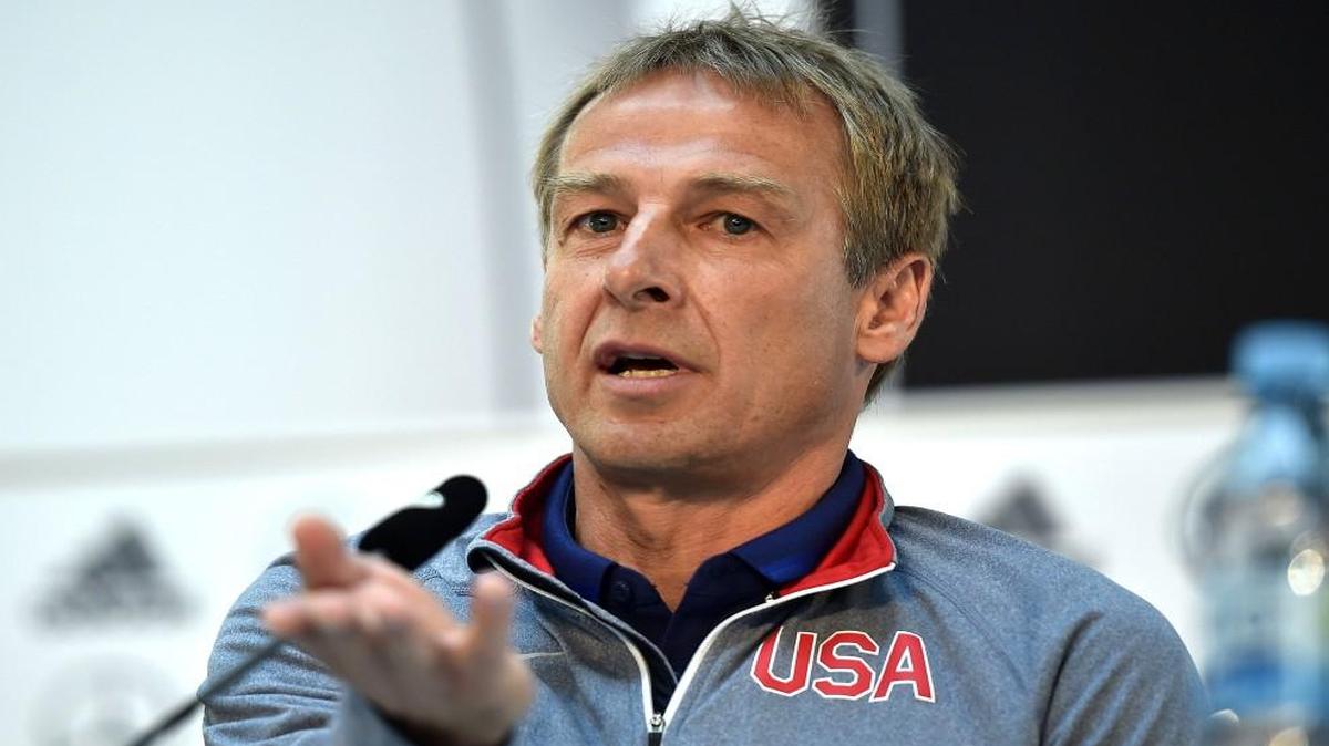 Former U.S. head coach Jurgen Klinsmann.