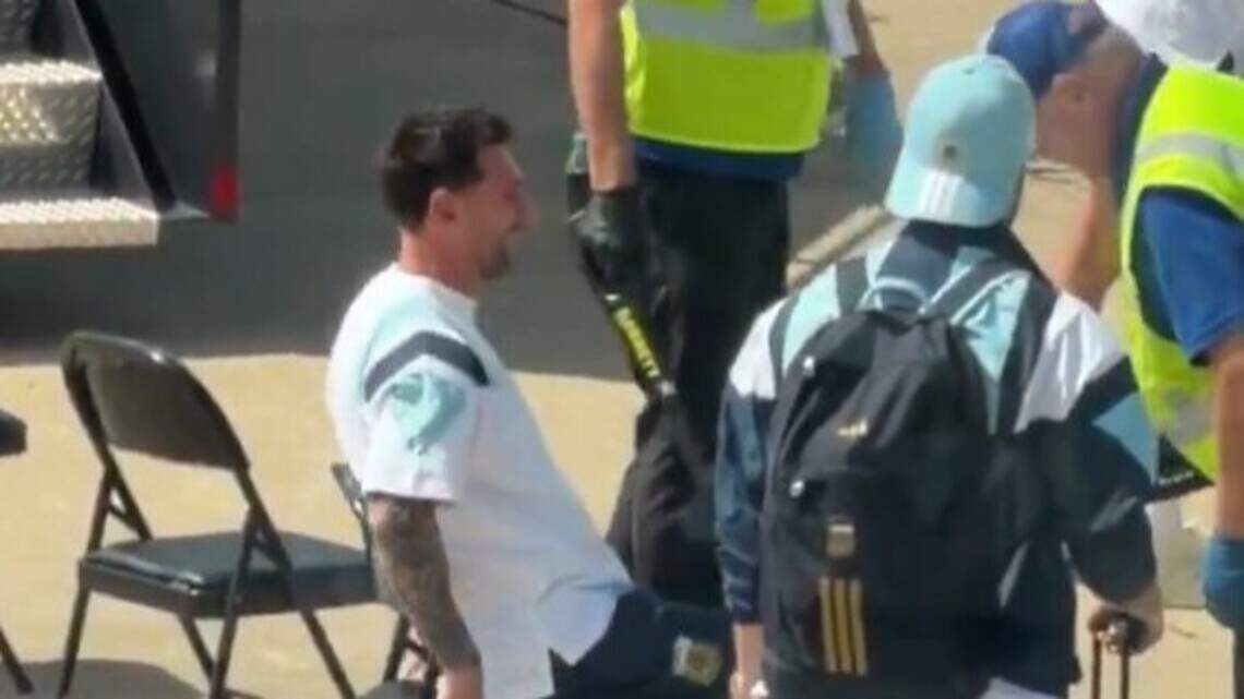 Watch: TSA in KC airport treat Argentina star Lionel Messi just like anyone else