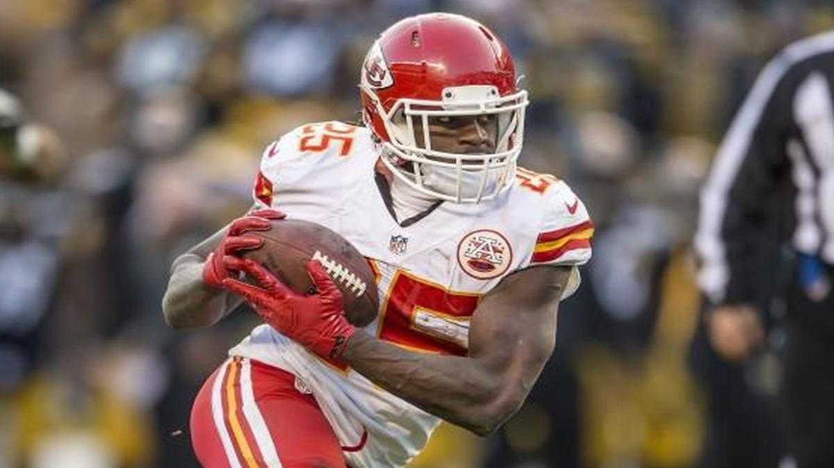 Kansas City Chiefs running back Jamaal Charles.