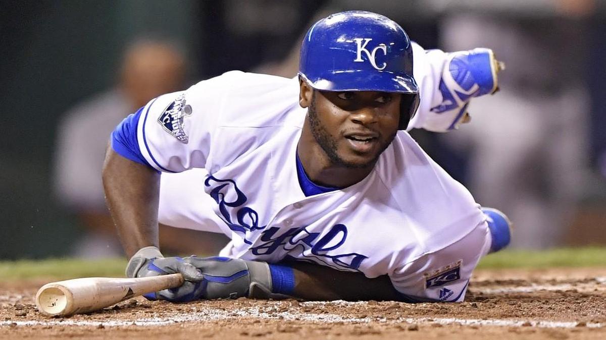 Kansas City Royals outfielder Lorenzo Cain.