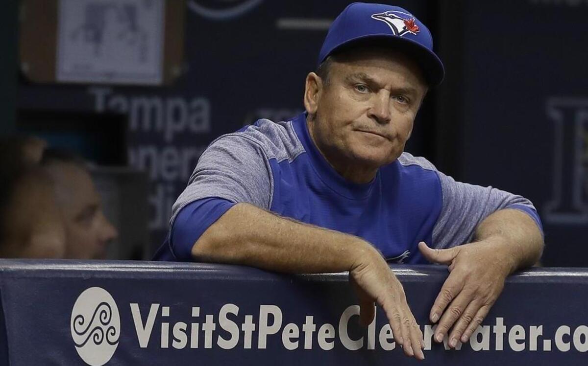 Toronto Blue Jays manager John Gibbons.