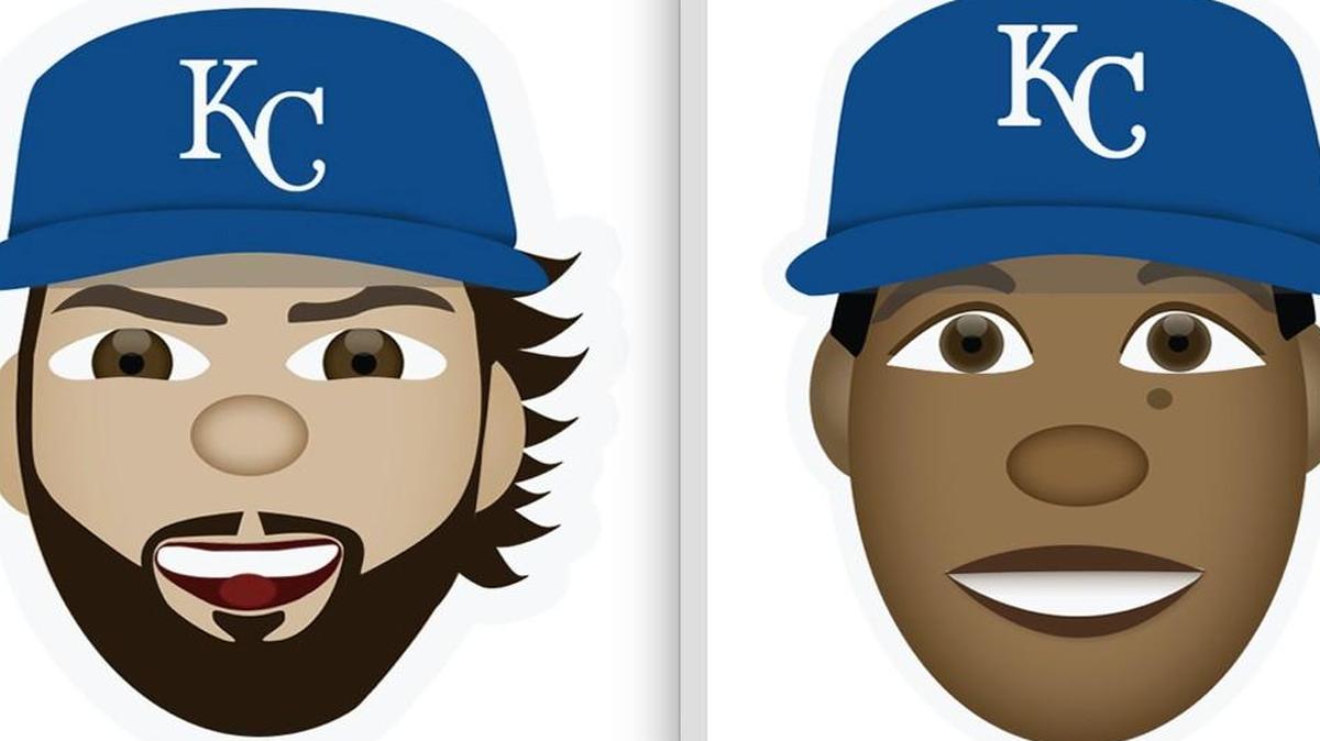 
That’s Eric Hosmer and Salvador Perez.
