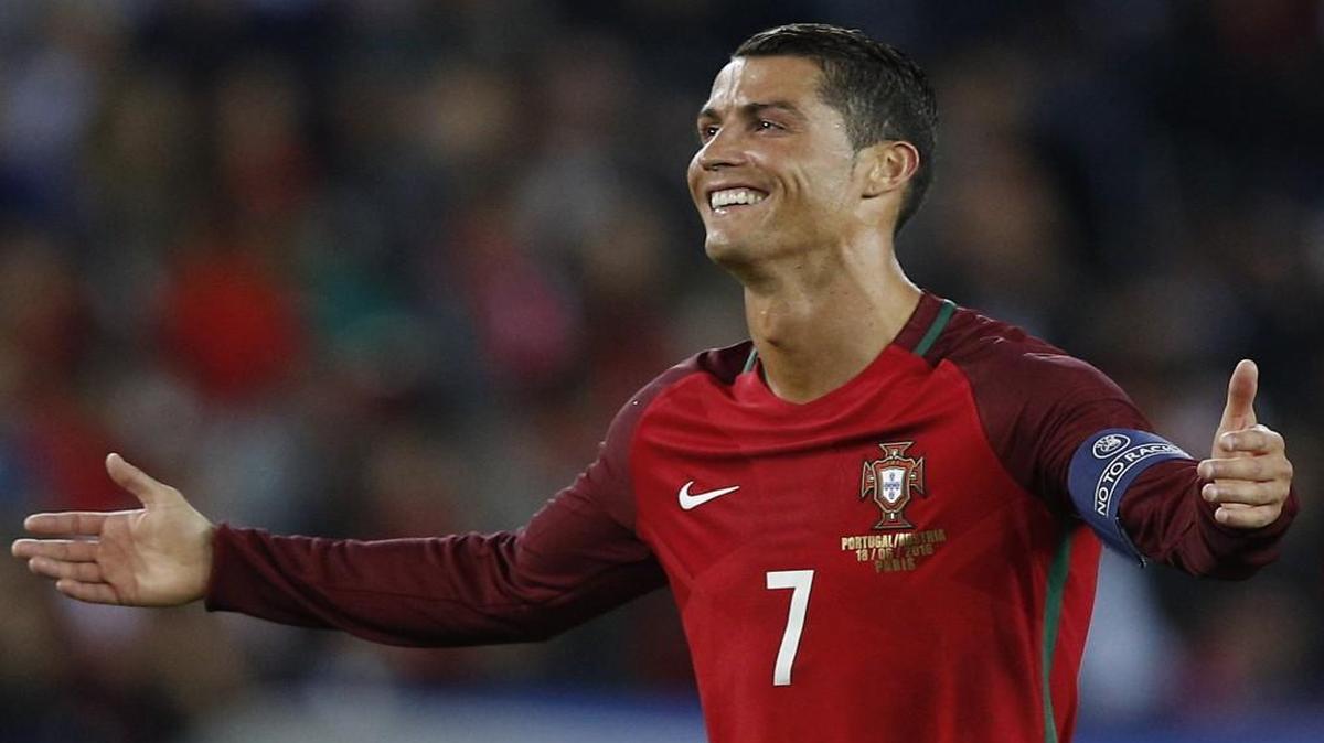 Portugal’s Cristiano Ronaldo.
