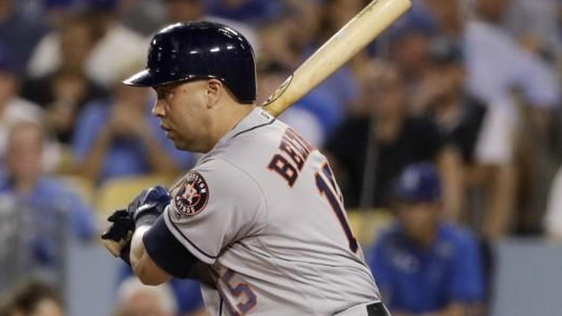 Houston Astros outfielder Carlos Beltran.