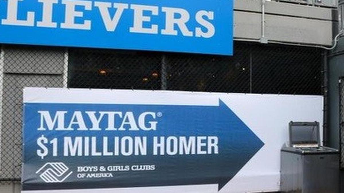 
There was a washing machine at U.S. Cellular Field when the Royals played there over the weekend.
