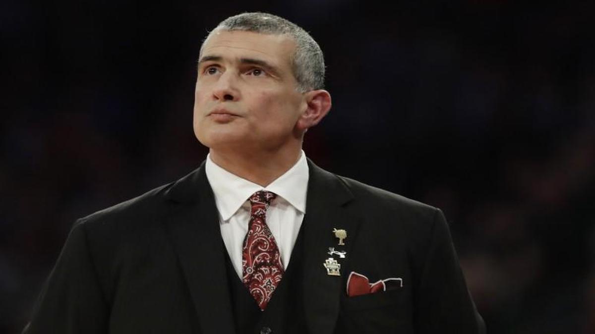 South Carolina head coach Frank Martin.