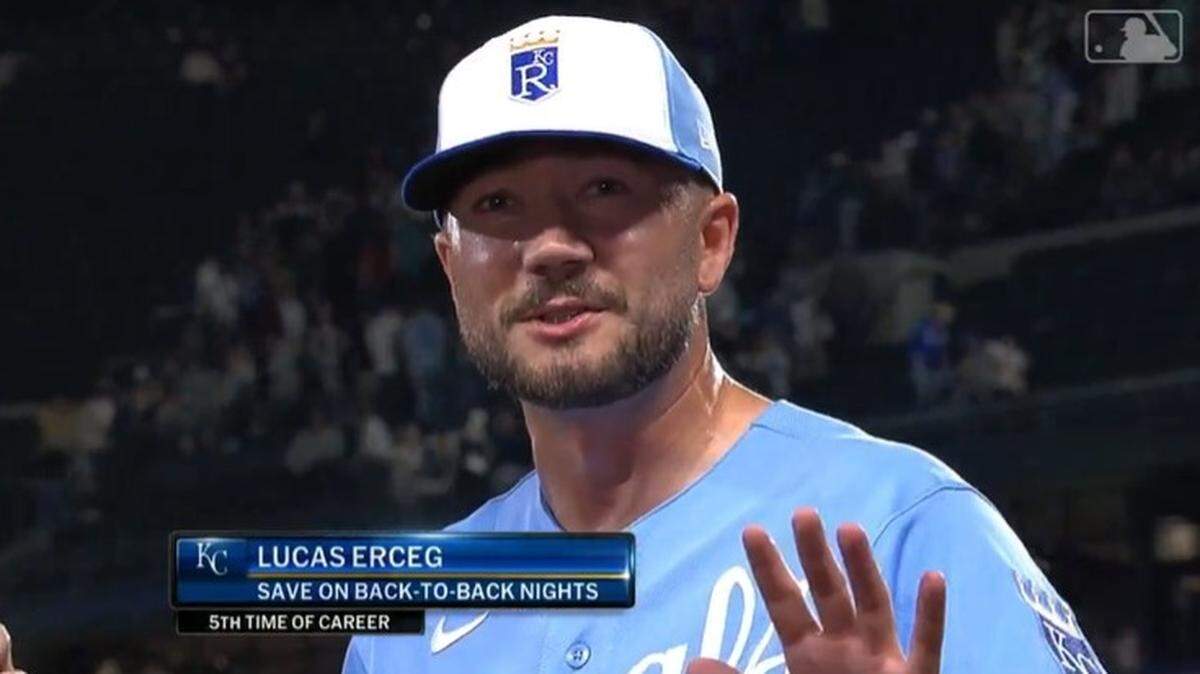 Lucas Erceg knew immediately what he’d said.