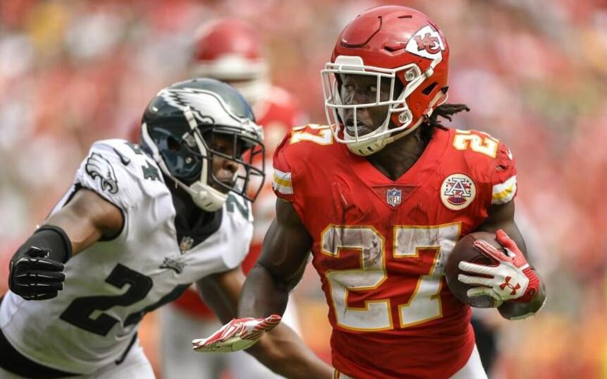 Kansas City Chiefs running back Kareem Hunt has become a national sensation.