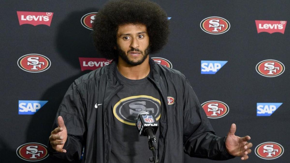San Francisco 49ers quarterback Colin Kaepernick.