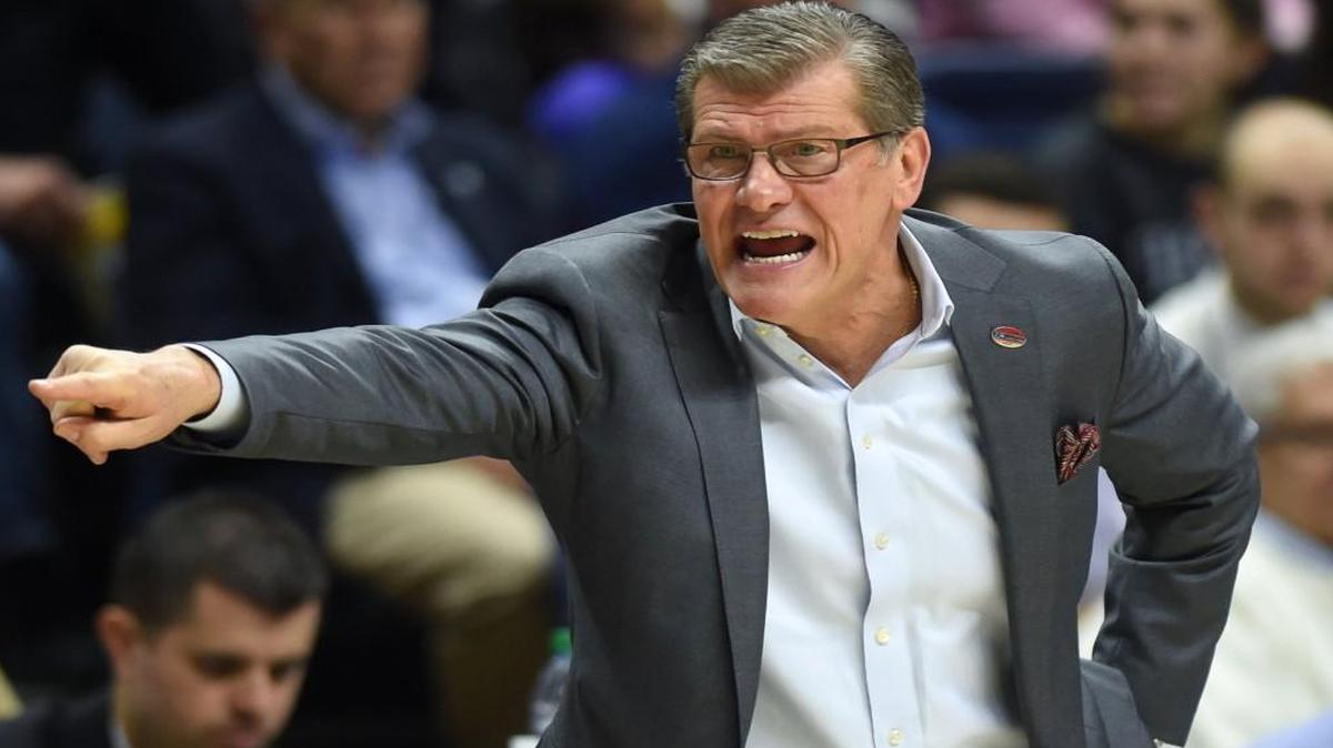 Connecticut head coach Geno Auriemma.