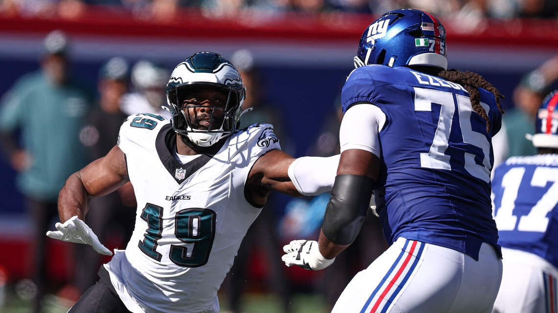 Current and former Giants rave about new Chiefs offensive lineman Josh Ezeudu