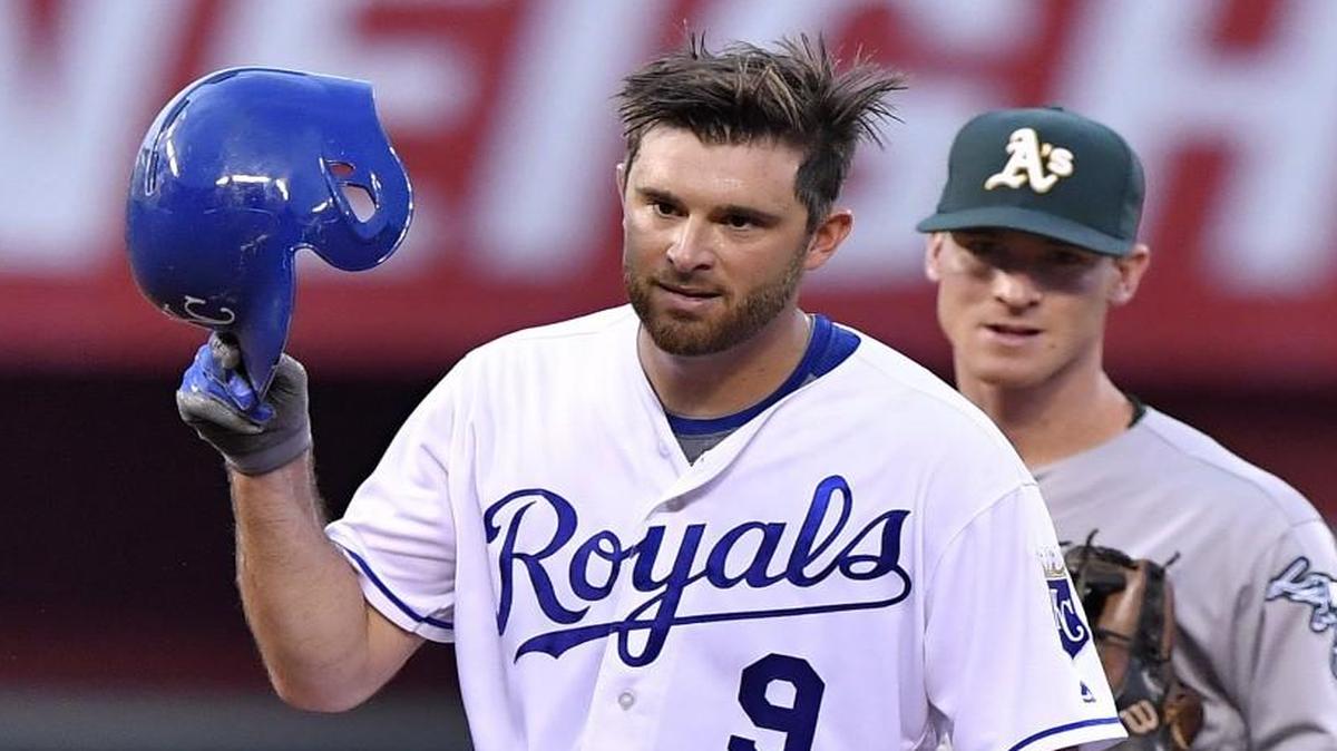 Kansas City Royals catcher Drew Butera.