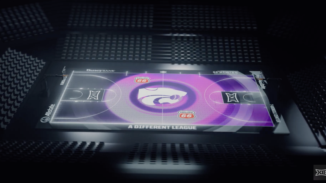 Here’s a look at ‘state of the art’ court to be used at Big 12 tournaments in KC