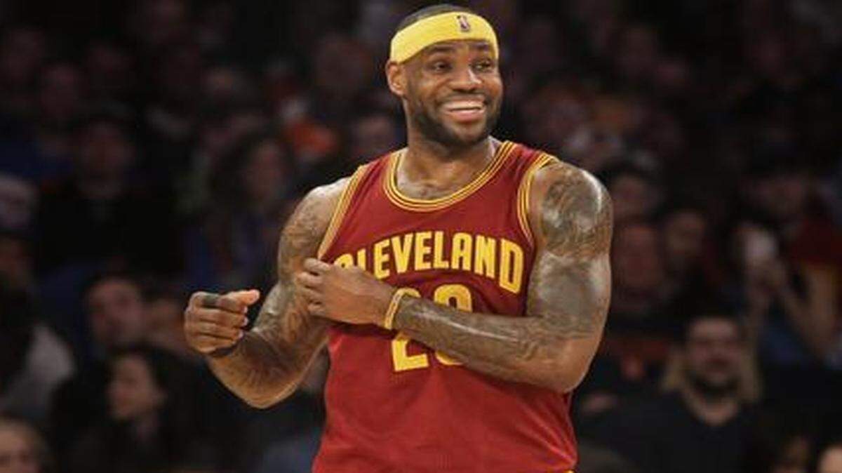 
Cleveland Cavaliers star LeBron James.
