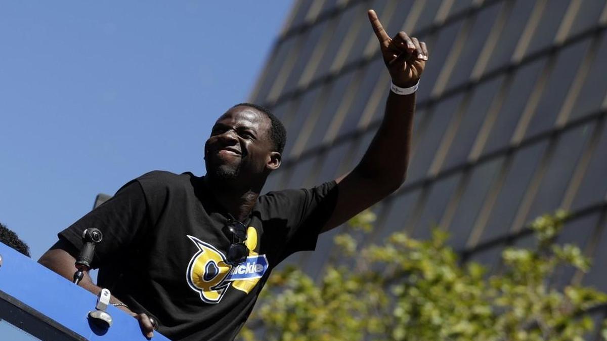 Golden State Warriors star Draymond Green made waves with his shirt.