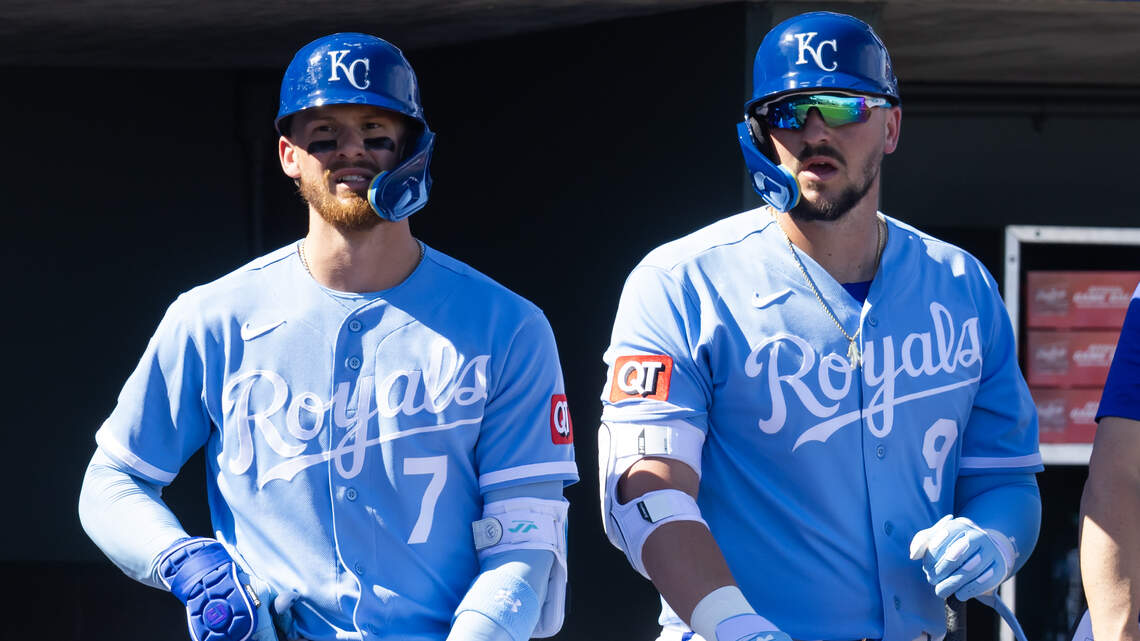 Royals’ Bobby Witt Jr. cleverly turns the tables on Vinnie Pasquantino after barb