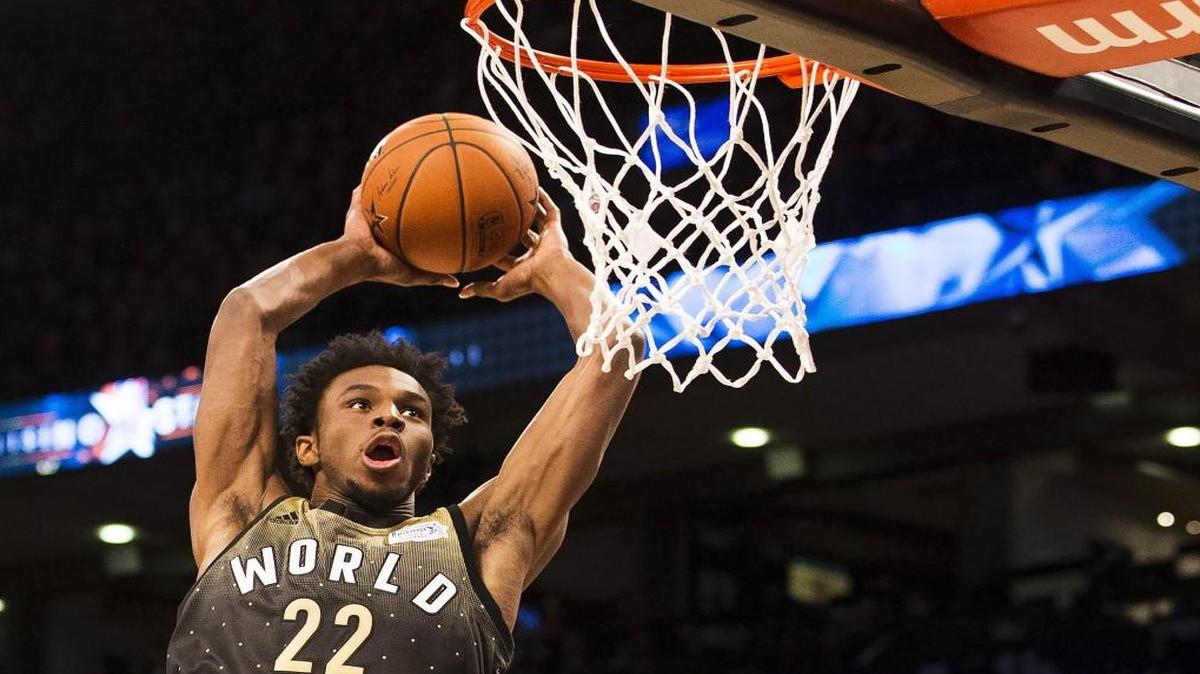 Minnesota Timberwolves star Andrew Wiggins.