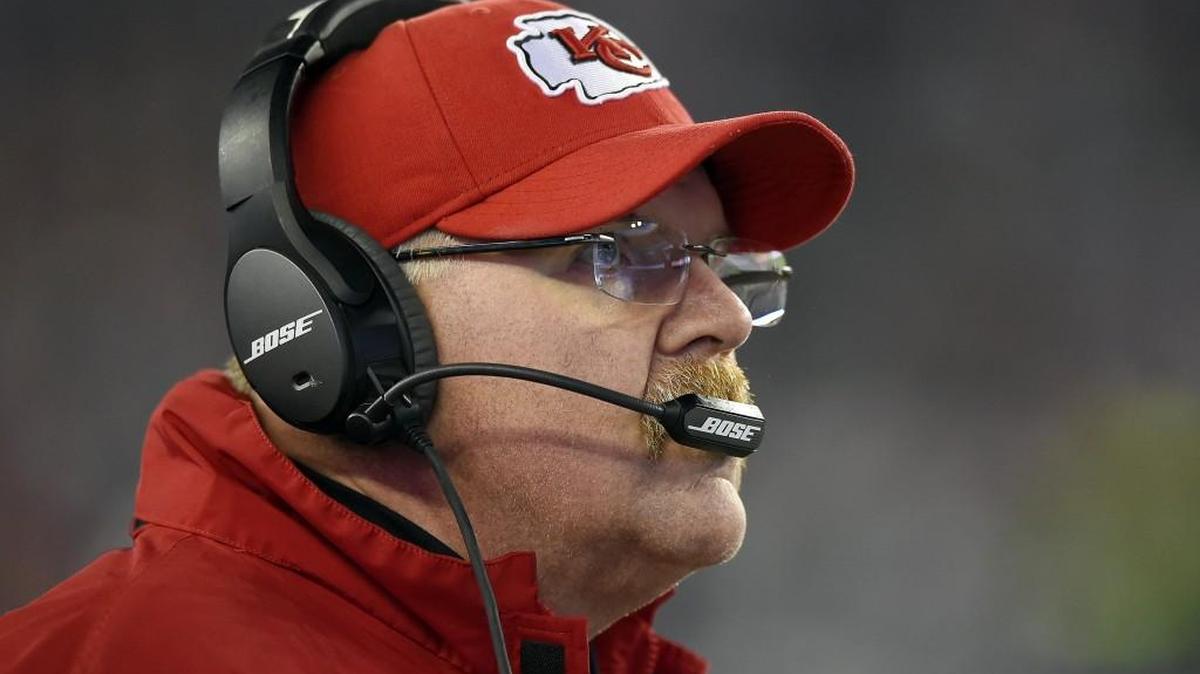 Kansas City Chiefs head coach Andy Reid.