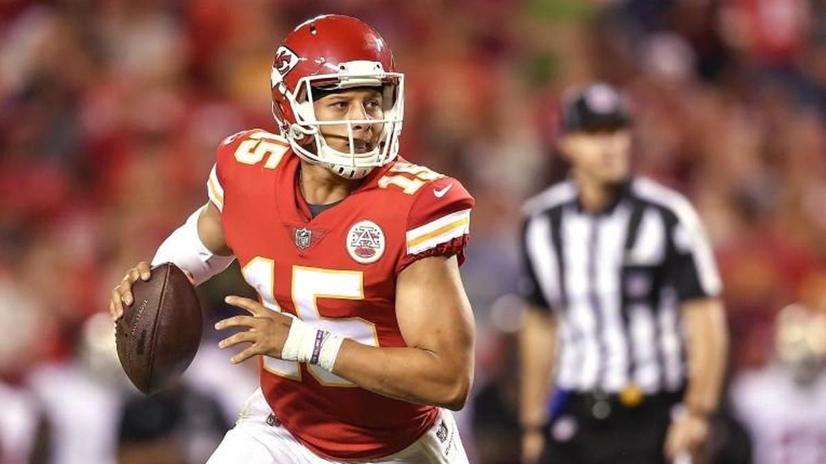 Kansas City Chiefs quarterback Patrick Mahomes.
