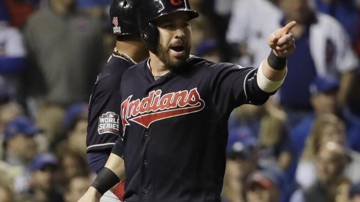 Cleveland Indians second baseman Jason Kipnis.