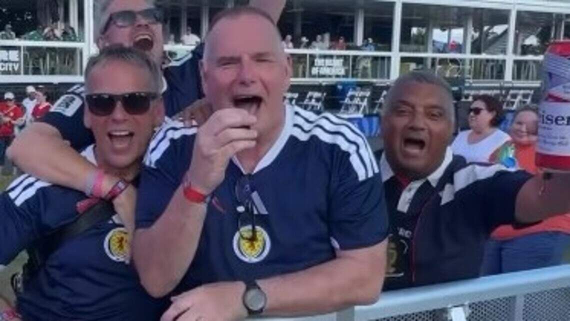 This group of Scottish World Cup fans meant to travel to Miami but ended up in KC