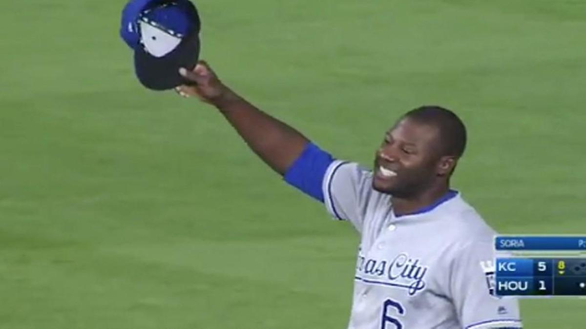There’s that Lorenzo Cain smile.