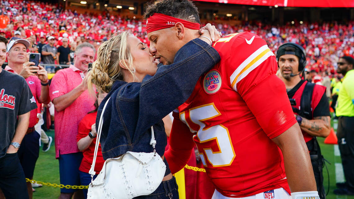 Brittany Mahomes shared family photos and videos from latest Chiefs game day