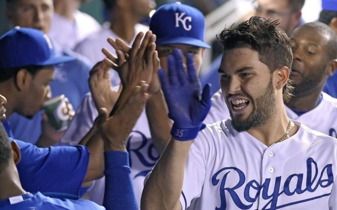 
Kansas City Royals first baseman Eric Hosmer.
