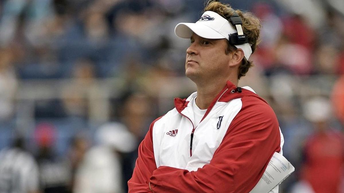 Florida Atlantic coach Lane Kiffin.