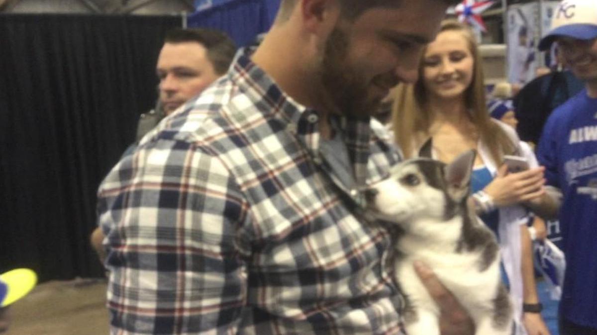 Drew Butera with Sinatra