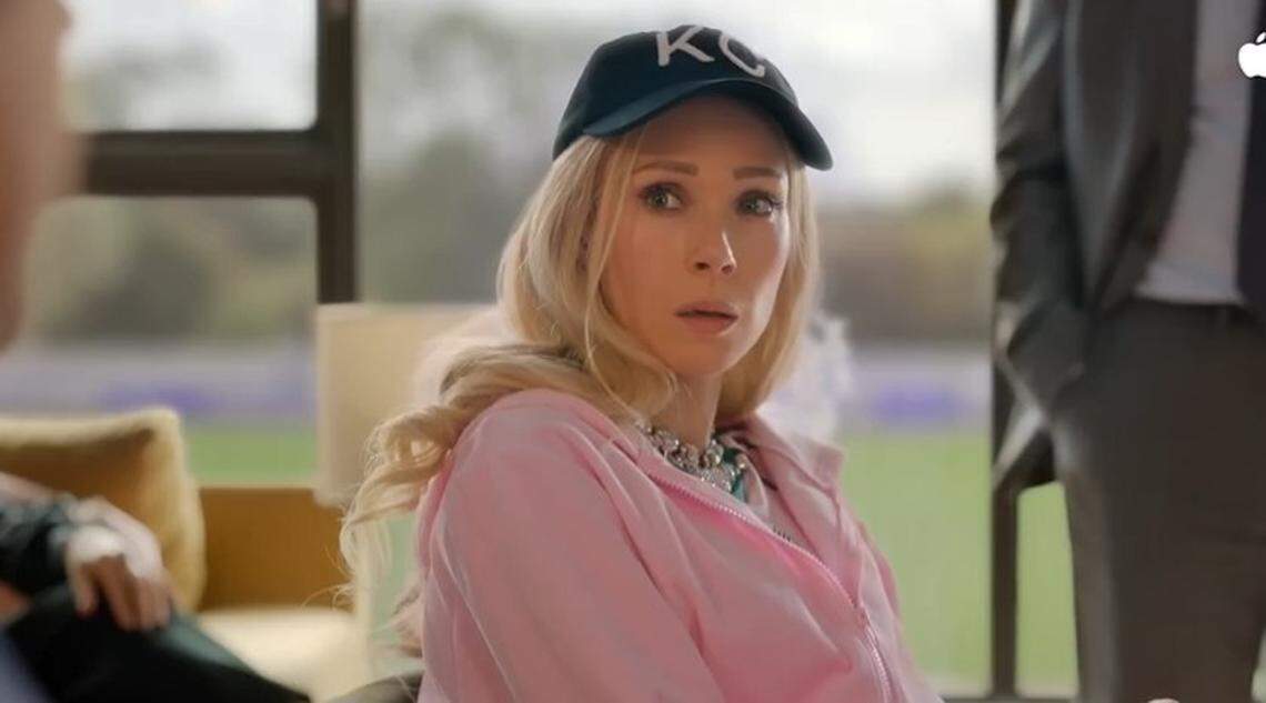 Keeley dons a Kansas City cap in the trailer for Season 4 of “Ted Lasso.”