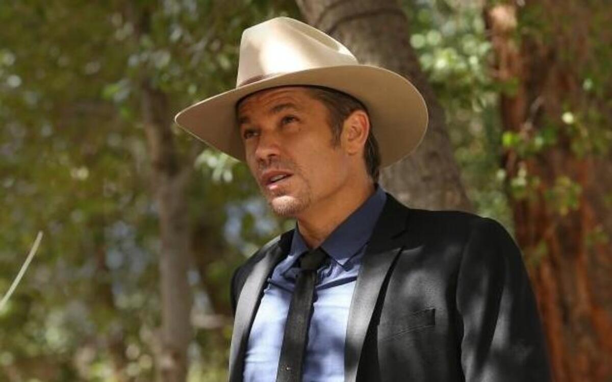 “Justified,” starring Timothy Olyphant as Deputy U.S. Marshal Raylan Givens, streams on Amazon.