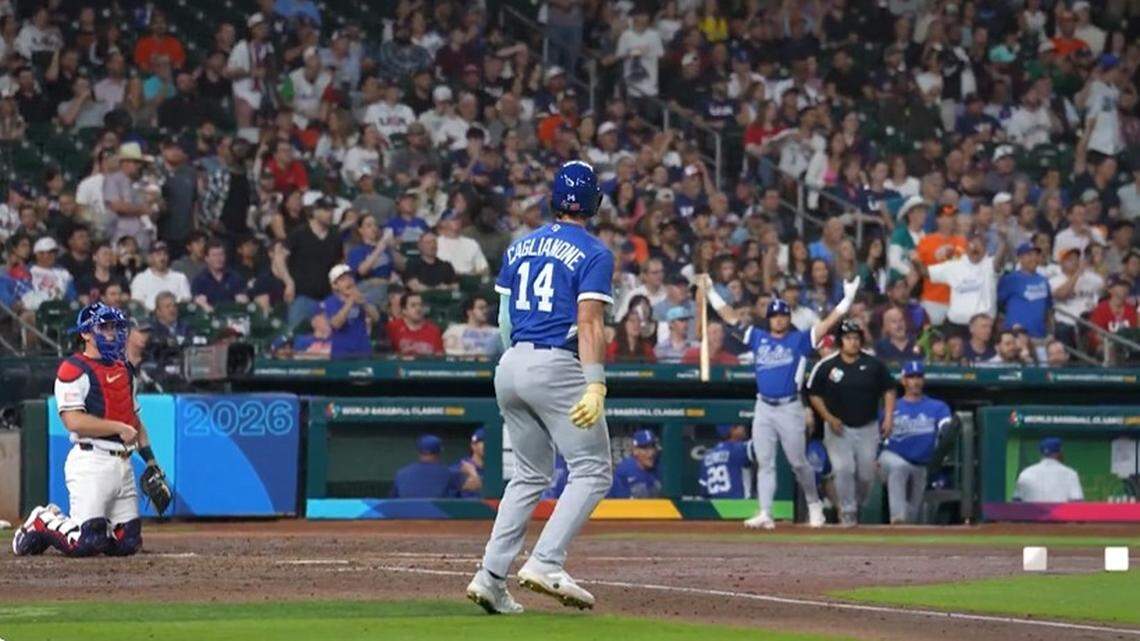 Royals’ Jac Caglianone followed massive WBC homer with a colossal bat flip