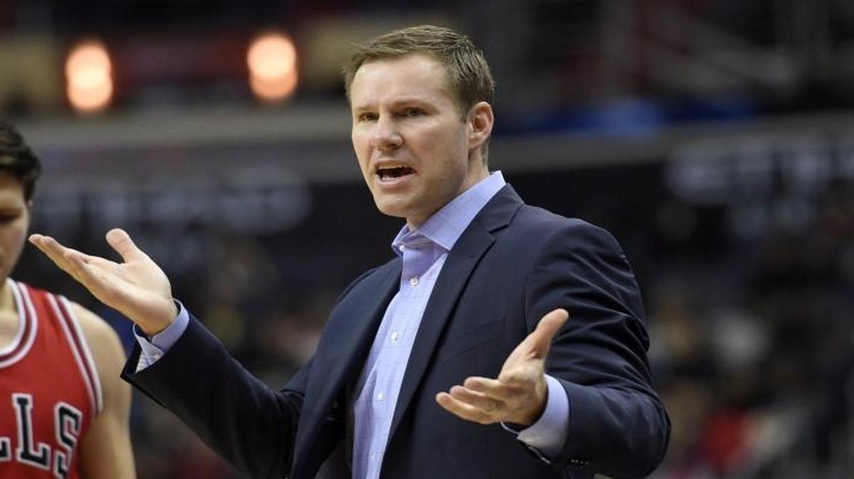 Chicago Bulls head coach Fred Hoiberg.