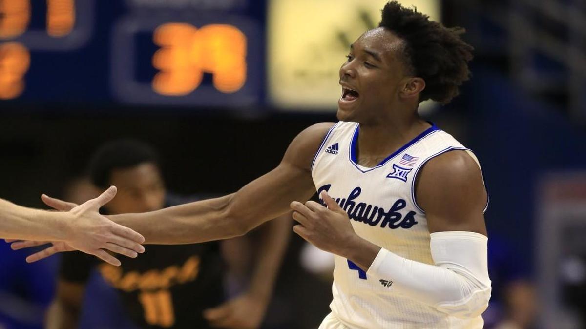 Kansas guard Devonté Graham.