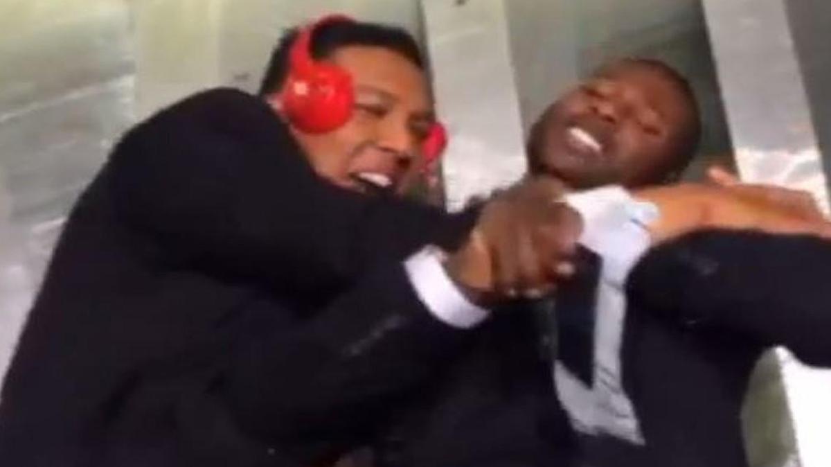 Lorenzo Cain wasn’t always a willing partner in these videos.